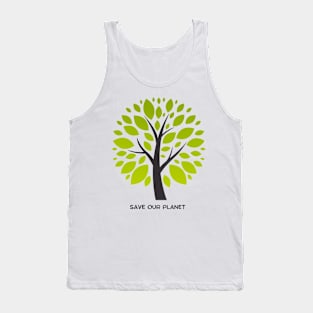 Save Our Planet Design! Tank Top